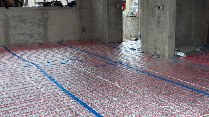 Losa radiante enectrica