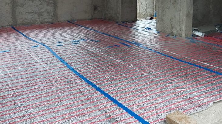 Losa radiante enectrica